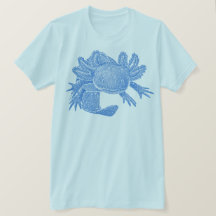 Axolotl T-Shirt - BLAU