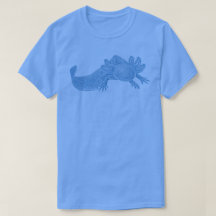 Axolotl T-Shirt - BLAU