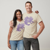 Axolotl T-Shirt - PURPUR (Unisex)