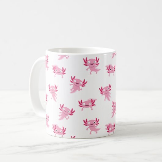 Axolotl-Tasse Kaffeetasse (Vorderseite Links)