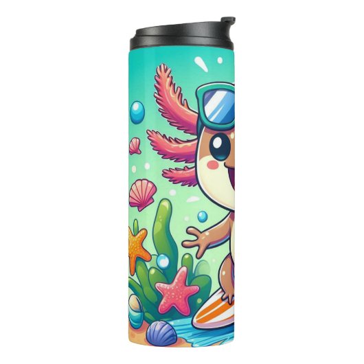 Axolotl TASSE Kinder Niedlich (Nach links gedreht)