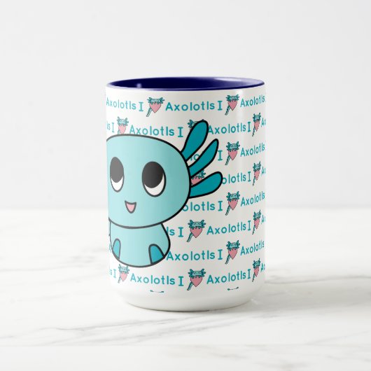 Axolotl-Tasse Tasse (Zentrum)