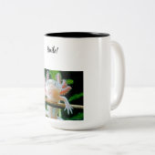 Axolotl-Tasse Zweifarbige Tasse (VorderseiteRechts)