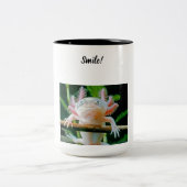 Axolotl-Tasse Zweifarbige Tasse (Mittel)