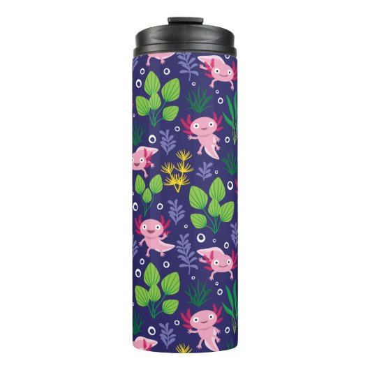 Axolotl Thermosbecher (Vorderseite)