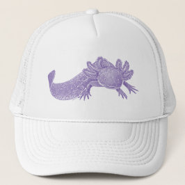 Axolotl Trucker Hut - PURPUR Truckerkappe