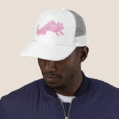 Axolotl Trucker Hut - ROSA Truckerkappe (Beispiel)