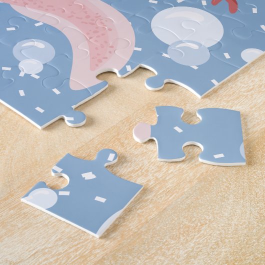 Axolotl und der Blasen-mutige vektorentwurf Puzzle (Seite)