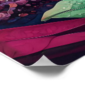 Axolotl Underwater Dreamer Poster (Ecke)