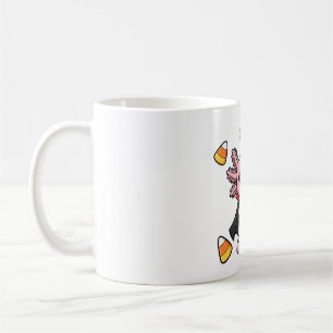 Axolotl-Vampir-Kostüm Süße Halloween-Kunst Kaffeetasse
