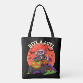 Axolotl Vampire Halloween Monster Truck Candy Tasche (Rückseite)