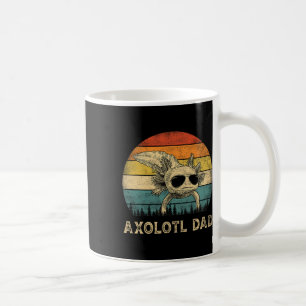 Axolotl Vater Axolotl liebt Daddy Vatertag Kaffeetasse