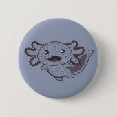 Axolotl verschiedene Arten von Axolotls Sweet Anim Button (Vorderseite)