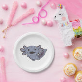 Axolotl verschiedene Arten von Axolotls Sweet Anim Pappteller (Party)