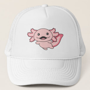 Axolotl Verschiedene Axolotls-Niedliche Tiere Truckerkappe