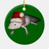 Axolotl-Verzierung Keramik Ornament (Hinten)