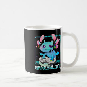 Axolotl Video Gamer Kawaii Pastel Goth Niedlich An Kaffeetasse
