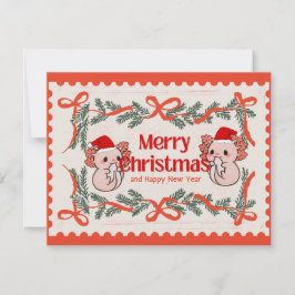 Axolotl Weihnachten