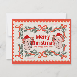 Axolotl Weihnachten