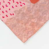 Axolotl Weihnachten Fleecedecke (Ecke)