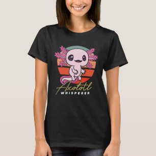Axolotl Whisperer Mexican Amphibian Tiger Salamand T-Shirt
