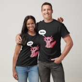 Axolotl winkt T-Shirt (Unisex)