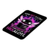Axolotl Witching Hour - Salamandre Magnet (Linke Seite)