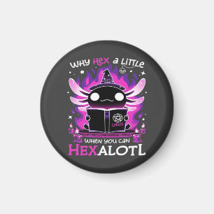 Axolotl Witching Hour - Salamandre Magnet