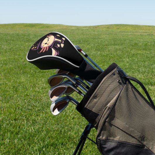 Axolotl Wizard - Fantasy Pet Golf Headcover (In SItu)