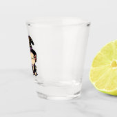 Axolotl Wizard - Fantasy Pet Schnapsglas (Rechts)