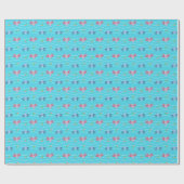 Axolotl Wrapping Paper Flat Sheet Set 3 Geschenkpapier (Flach)