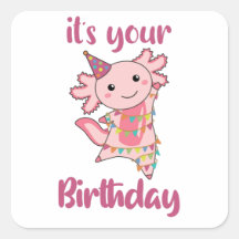 Axolotl wünscht Ihnen alles Gute zum Geburtstag