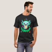 Axolotl Würfel für Drachen D20 Rpg Gamer Fantasy G T-Shirt (Vorne ganz)