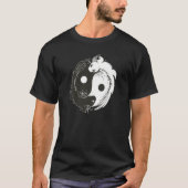Axolotl Yin Yang for Axolotl Fans T-Shirt (Vorderseite)