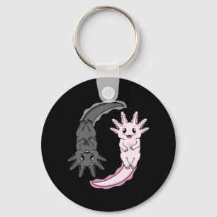 Axolotl Yin Yang Kawaii Animal Axolotls Lover Owne Schlüsselanhänger