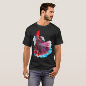 Axolotl Yin Yang T-Shirt (Vorne ganz)