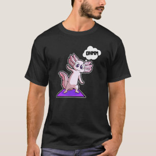 Axolotl-Yoga-Übungen Sport Gymnastik Ohm Herzschla T-Shirt