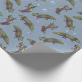 Axolotls! (Light version) Geschenkpapier (Ecke)
