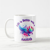 Axolotls Lover Haustierbesitzer Kaffeeliebhaber Ge Kaffeetasse (Links)