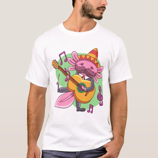 AXOLOTLS MUSIC T-Shirt (Vorderseite)