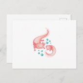 Axolotls Postkarte (Vorne/Hinten)
