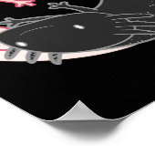 Axolotls Yin Yang Kawaii Poster (Ecke)