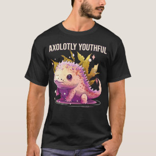 Axolotly Jugendlicher Axolotl Amphibien Mexikanisc T-Shirt