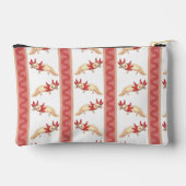 Axotl Stripe Zipper Pouch Zubehörtasche (Rückseite)