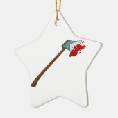 Axt axe keramikornament (Links)