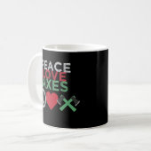 Axt-behaut werfende Geschenk-Kaffee-Tasse Kaffeetasse (Vorderseite Links)