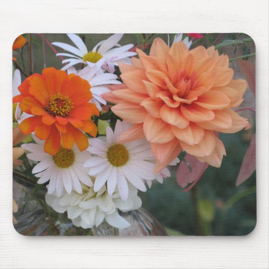 AXT Herbst-Blumenstrauß Mousepad (Vorne)