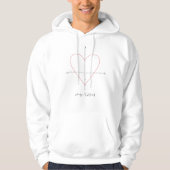 Axt-Herz Hoodie (Vorderseite)