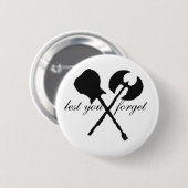 Axt-Knopf Button (Vorne & Hinten)