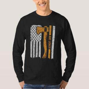 Axt Leck Zitat für einen Axtwurfweltmeister T-Shirt